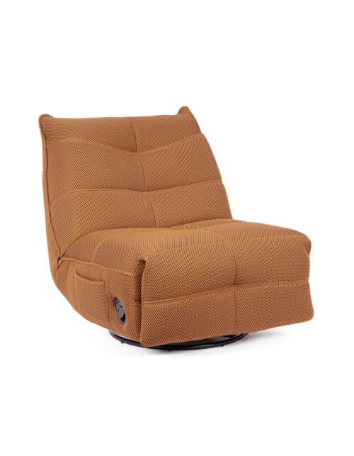 BIZZOTTO poltrona relax imbottita GITTA color rame
