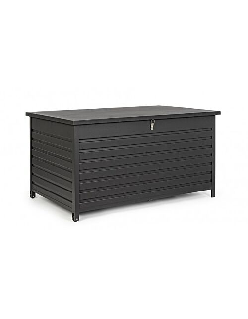 BIZZOTTO Baule da giardino ATLANTIC S con maniglia e ruote – 141x71x74 cm