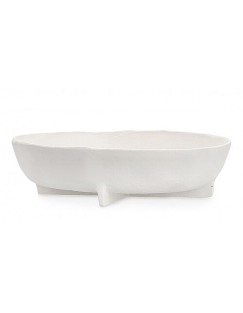 BIZZOTTO CIOTOLA DECORATIVA HISAR BIANCO 31X30,5