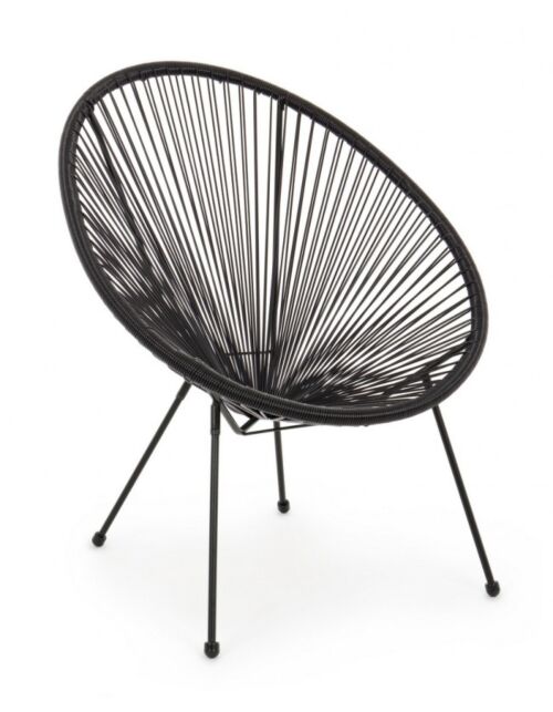 BIZZOTTO POLTRONA PARKER NERO