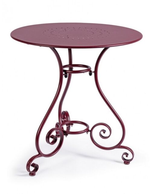 BIZZOTTO TAVOLO ETIENNE BORDEAUX D70