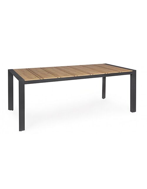 BIZZOTTO Tavolo da giardino ELIAS 198×100 cm con struttura in alluminio
