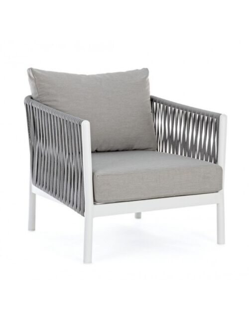 BIZZOTTO POLTRONA C-C FLORENCIA BIANCO WG20