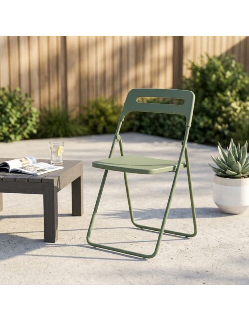 Sedia pieghevole SEDIA ELISABETH – verde
