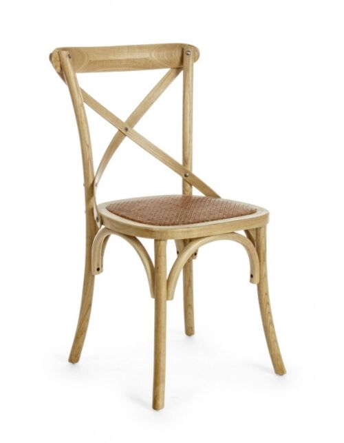 BIZZOTTO SEDIA CROSS MARRONE NATURALE