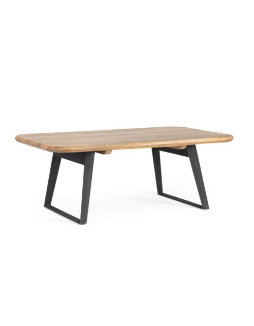 BIZZOTTO tavolino rettangolare NASHIK 118 × 70 in legno di mango