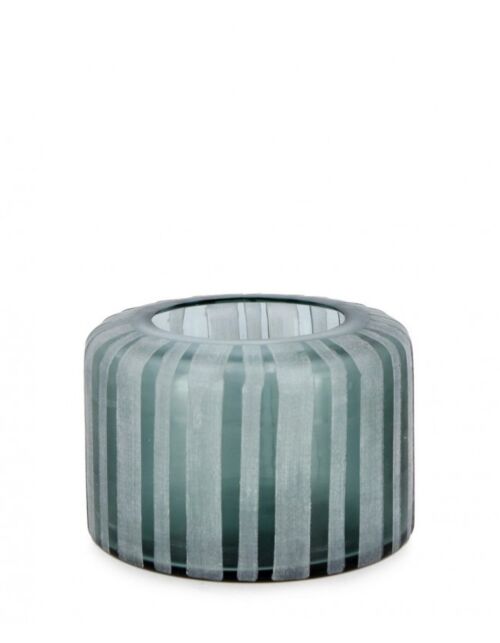 BIZZOTTO VASO ARUNI VT BLU GRIGIO H21,5