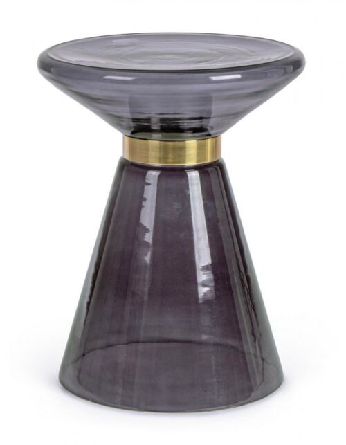 BIZZOTTO TAVOLINO AZMIN VT GRIGIO FUME' D36