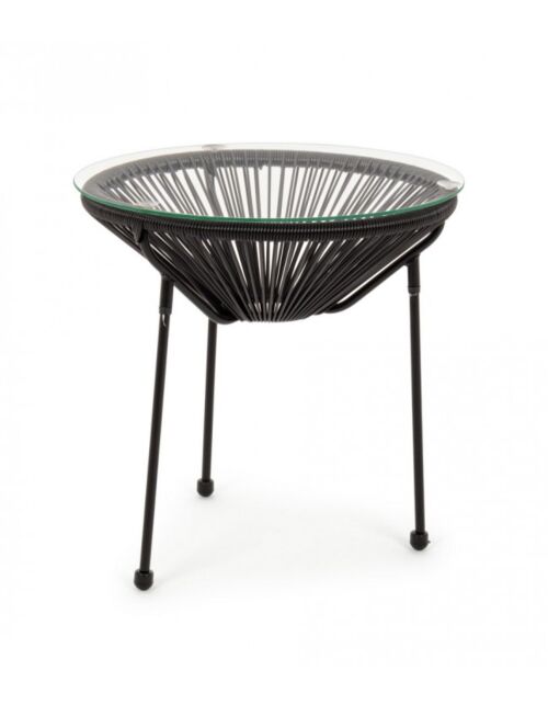 BIZZOTTO TAVOLINO C-VT PARKER NERO D50