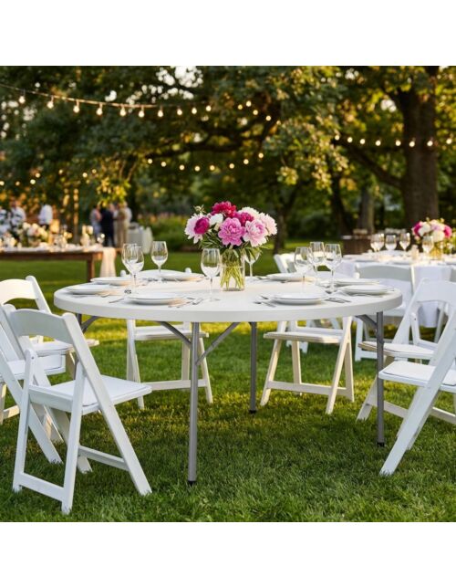 Tavolo CATERING Ø 120 pieghevole CT-804549