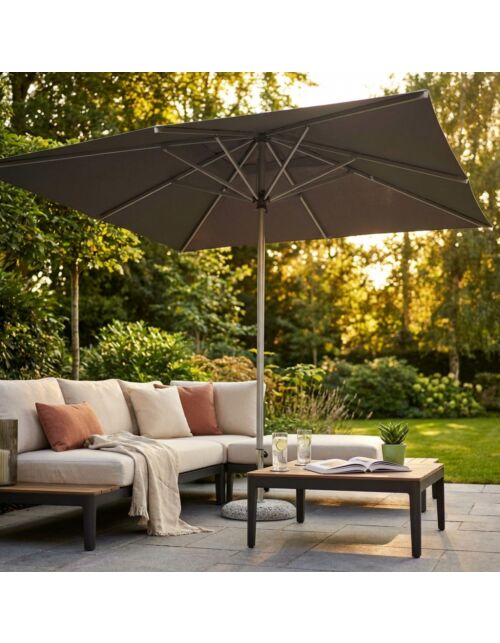 OMBRELLONE CRISTAL P/C ALLUMINIO 3 X 3