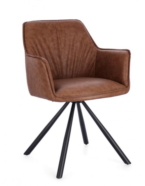 BIZZOTTO SEDIA C-BR GIREV.BREVAL MARRONE CHIARO