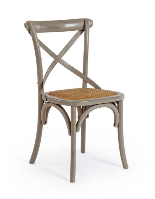 BIZZOTTO SEDIA CROSS GRIGIO SCURO
