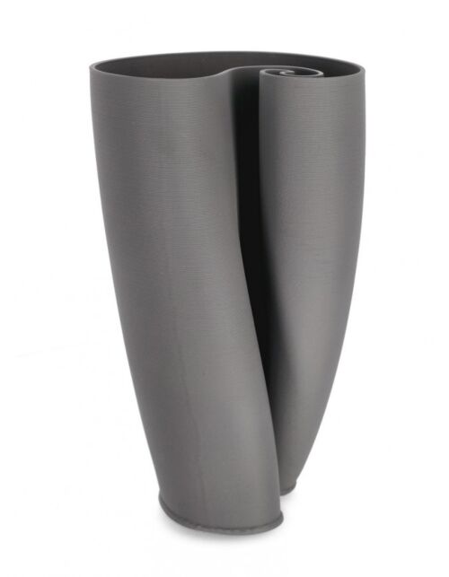 BIZZOTTO VASO MAELI GRIGIO H33,5