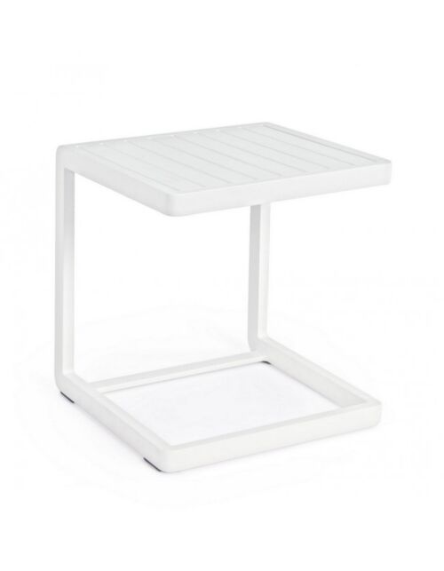 BIZZOTTO TAVOLINO KONNOR 40X40  BIANCO CX21