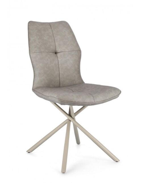 BIZZOTTO Sedia KEPLER PU tortora