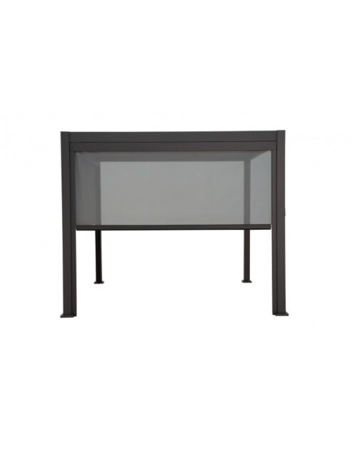 BIZZOTTO Tenda a rullo per pergola OCEAN laterale 4 m antracite