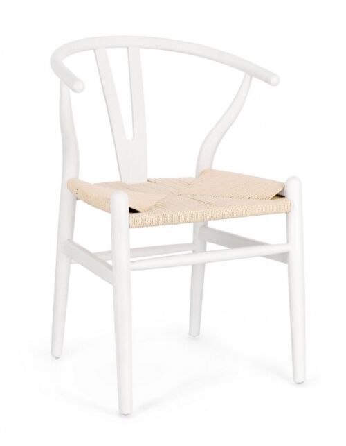 BIZZOTTO SEDIA ARTAS BIANCO