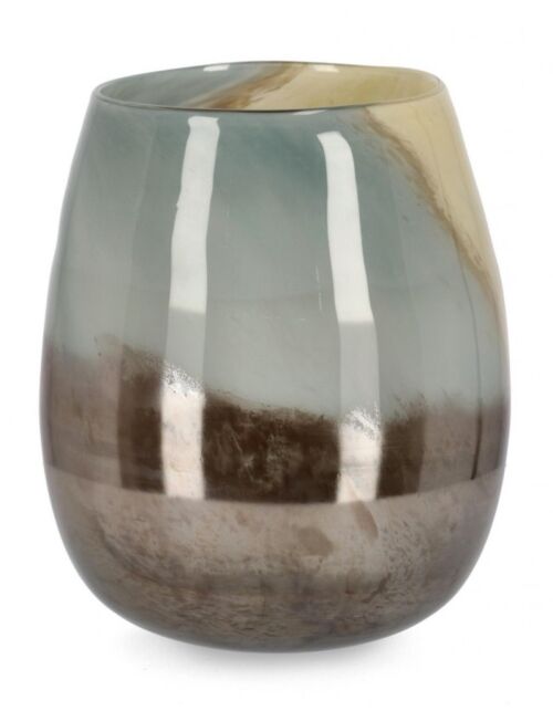 BIZZOTTO VASO MERCURY BOMB VT MARRONE H31,5