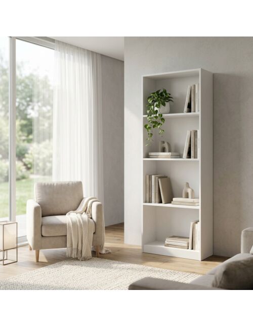 LIBRERIA LINE BIANCO