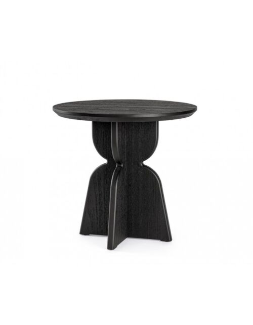 BIZZOTTO TAVOLO EMPIRE D80 NERO