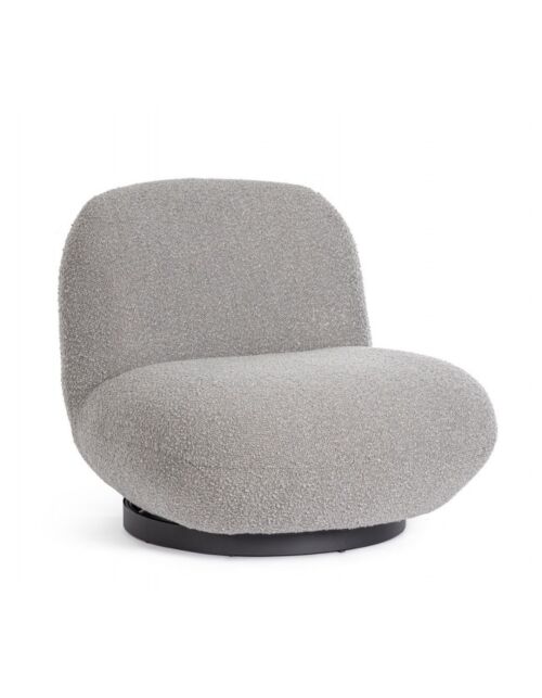 BIZZOTTO POLTRONA MARGOT GIREV GRIGIO BOUCLE'