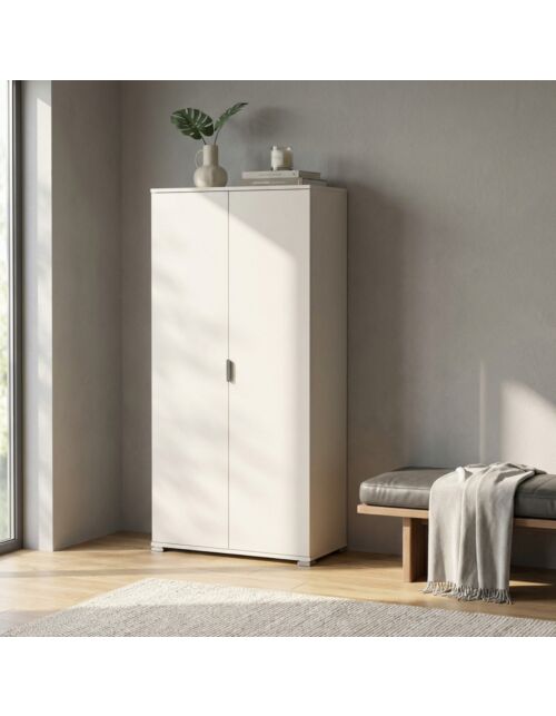 ARMADIO 2 ANTE 180 BIANCO