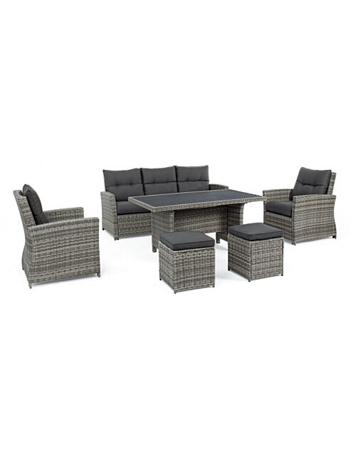 BIZZOTTO SET6 SALOTTO C-C ARIEL GREY