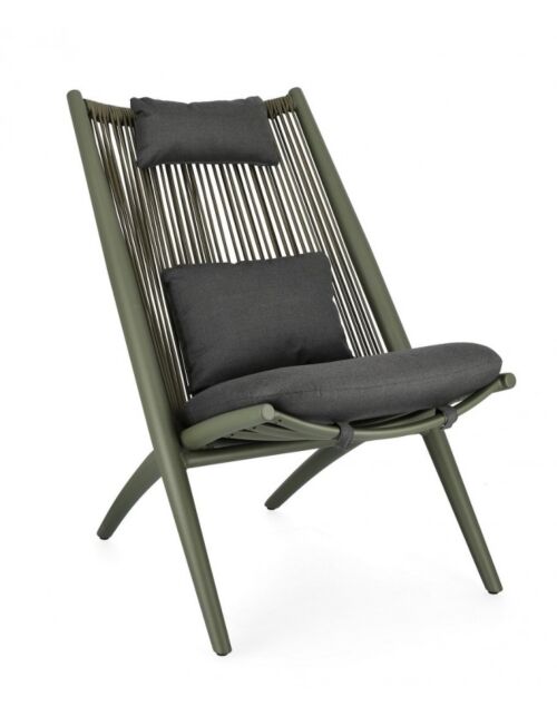 BIZZOTTO POLTRONA LOUNGE C-C ALOHA VERDE