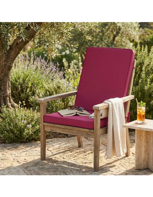 CUSCINO REAL MEDIO BORDEAUX