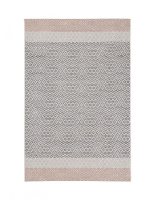 BIZZOTTO TAPPETO LEEV BEIGE-BLU-ARANCIO 160X230