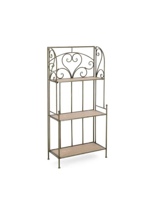 BIZZOTTO scaffale GUENDA 3P verde scuro – pieghevole