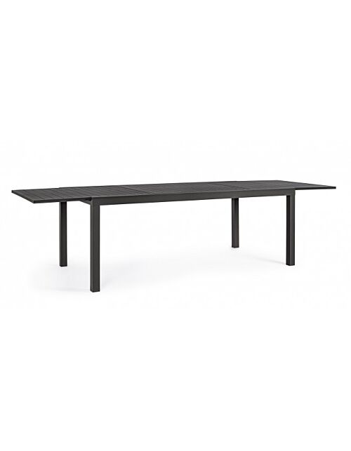 BIZZOTTO Tavolo da giardino allungabile HILDE 200-300X100 antracite LH32