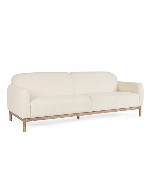BIZZOTTO DIVANO 3P DETROIT NATURALE BOUCLE'