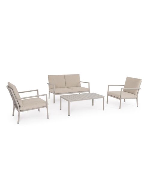 BIZZOTTO salotto da giardino SET4 KONNOR rastin
