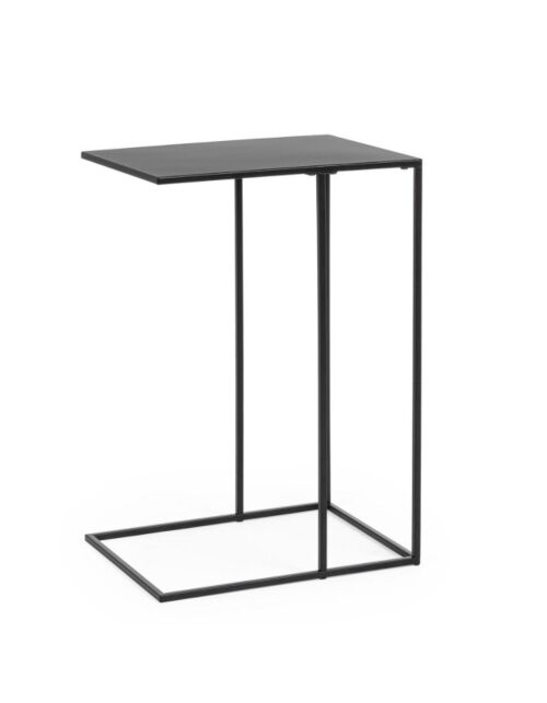 BIZZOTTO tavolino rettangolare ALRIK nero 40 × 30 × 58 cm