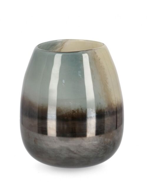 BIZZOTTO VASO MERCURY BOMB VT MARRONE H26,2