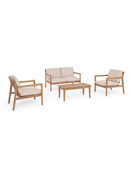 BIZZOTTO set da giardino DANUBIO con cuscini – FSC