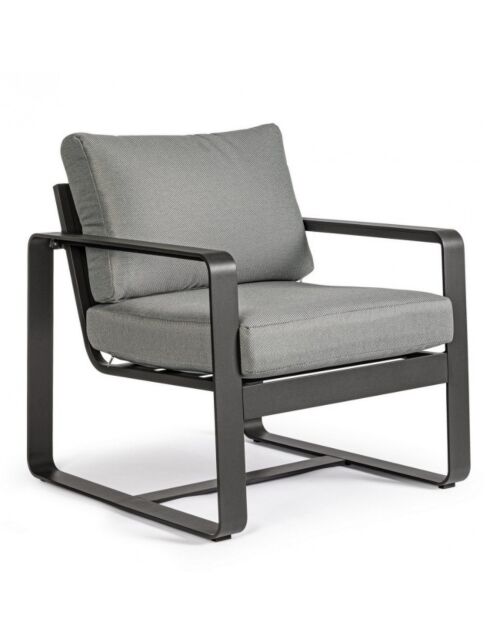 BIZZOTTO POLTRONA C-C MERRIGAN ANTRACITE YK13