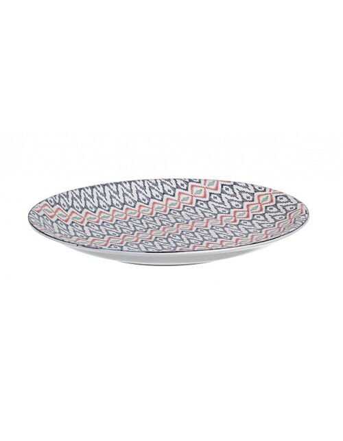BIZZOTTO PIATTO DECORATIVO CONGO PORC D40