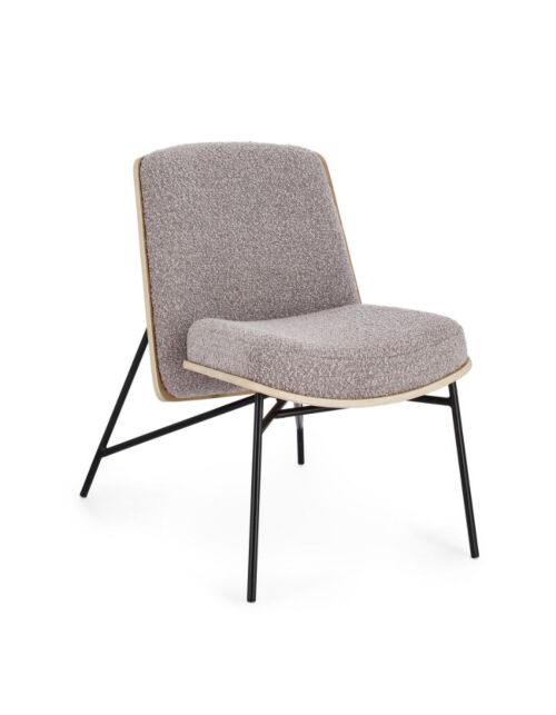 BIZZOTTO poltrona lounge EMERSON visone