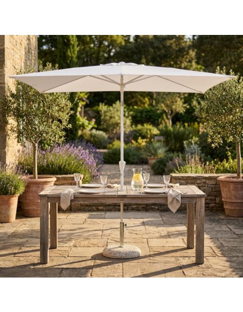 OMBRELLONE POLY ECO 2 X 3 BIANCO