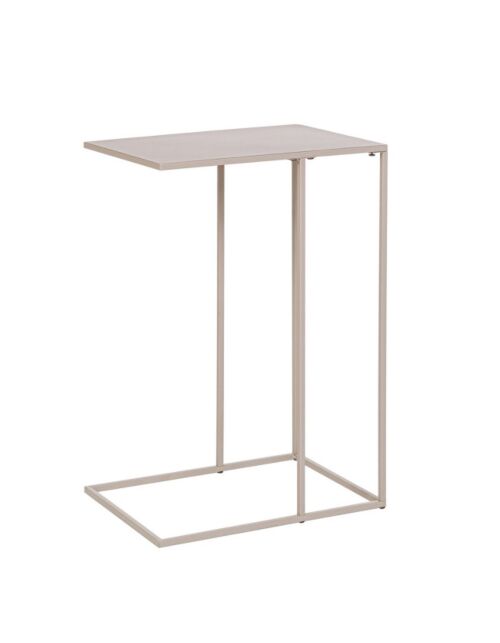 BIZZOTTO tavolino rettangolare ALRIK beige 40 × 30 × 58 cm