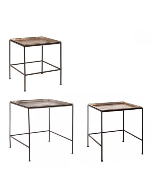 BIZZOTTO SET3 TAVOLINO AMIRA QU