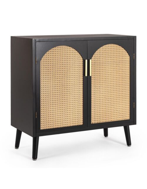 BIZZOTTO credenza a 2 ante JOSINE nera