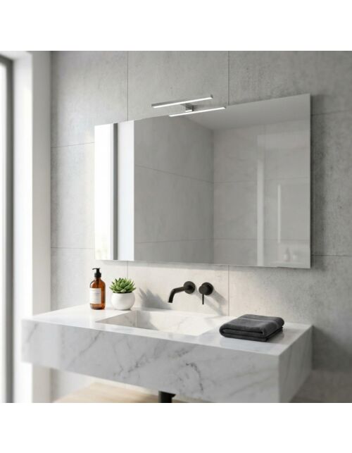 439008-7100 SPECCHIERA BAGNO 100 CM GINEVRA