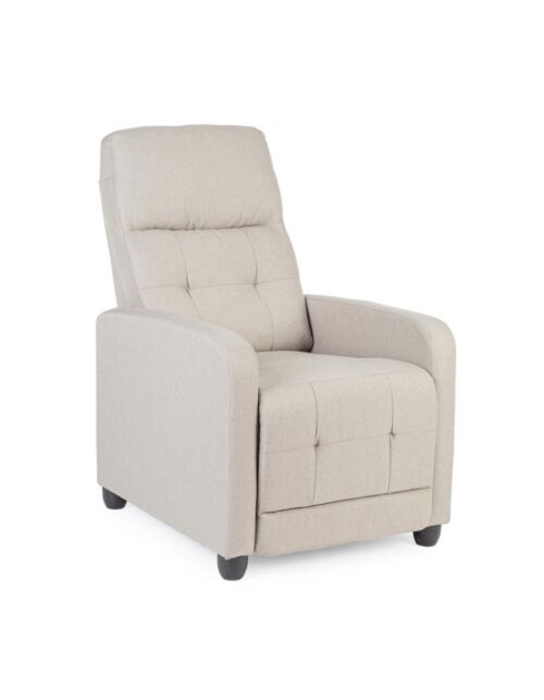 BIZZOTTO poltrona relax ANACLARA beige con reclinazione manuale