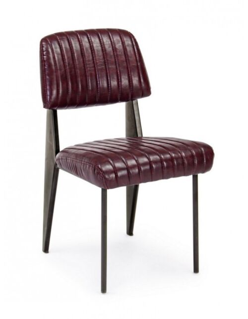 BIZZOTTO SEDIA NELLY BORDEAUX VINTAGE