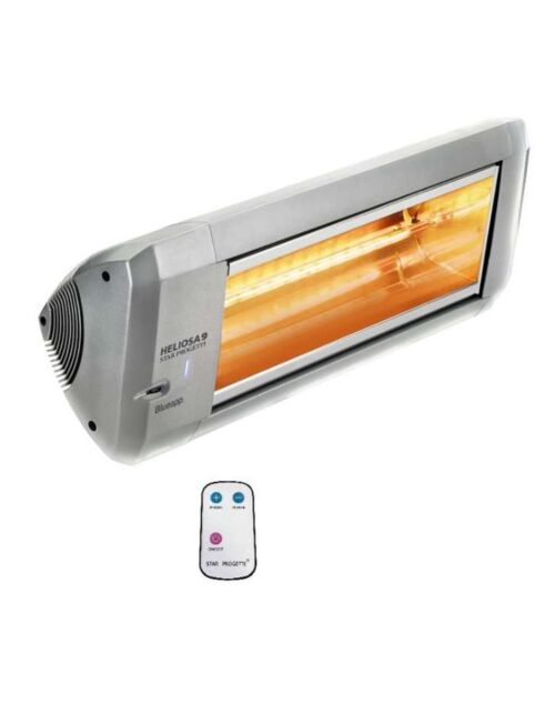 Riscaldatore a infrarossi Heliosa 9.2 - 2200 W (IPX5) con Bluetooth