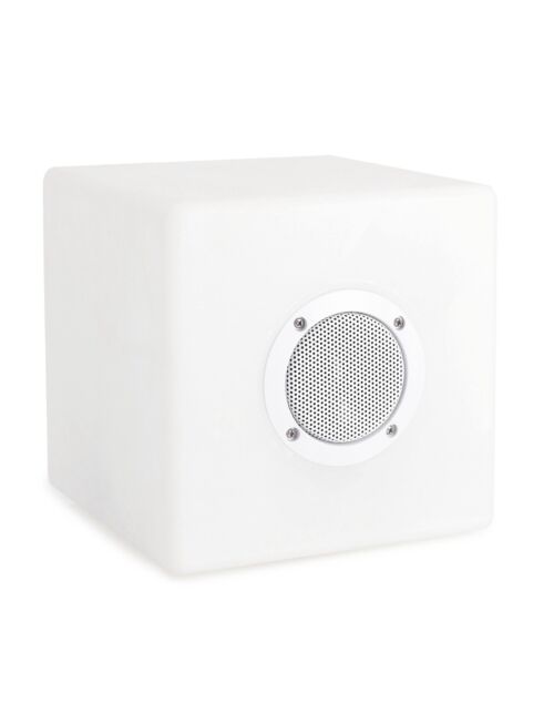 BIZZOTTO Lampada LED a cubo con altoparlante PE 20x20